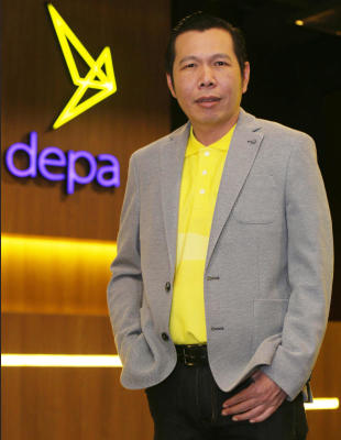 CEO DEPA ดร ณัฐพล นิมมาพัชรินทร์ Place: สำนักงานส่งเสริมเศรษฐกิจดิจิทัล