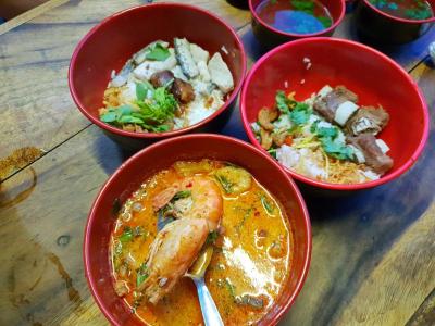 Banthat Thong Road has transformed itself into a restaurant row, with one sensational eatery after another