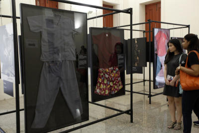 นิทรรศการพลังสังคมหยุดคุกคามทางเพศ