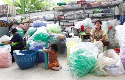 From humble plastic bottles to highly desirable monks’ robes