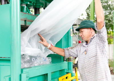 From humble plastic bottles to highly desirable monks’ robes