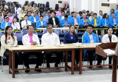 การรับสมัครรับเลือกตั้งสมาชิกสภาผู้แทนราษฎรจังหวัดนครปฐม เขตเลือกตั้งที่ 5 แทนตำแหน่งที่ว่าง ณ ห้องประชุม ชั้น 3 ที่ว่าการอำเภอสามพราน จ.นครปฐม