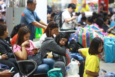 Departure doldrums