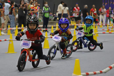 การแข่งขันจักรยานหนูน้อยขาไถ ชิงแชมป์ประเทศไทย “Thailand Balance Bike Championships 2025” ชิงถ้วยพระราชทาน สมเด็จพระกนิษฐาธิราชเจ้า กรมสมเด็จพระเทพรัตนราชสุดาฯ สยามบรมราชกุมารี ประจำปี 2568 สนามที่ 1 ที่ห้อง MCC HALL ชั้น 4 เดอะมอลล์ ไลฟ์สโตร์ งามวงศ์วาน