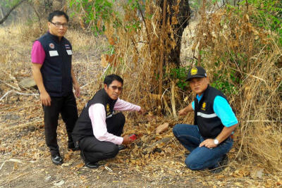 Mortar shell found, disposed of