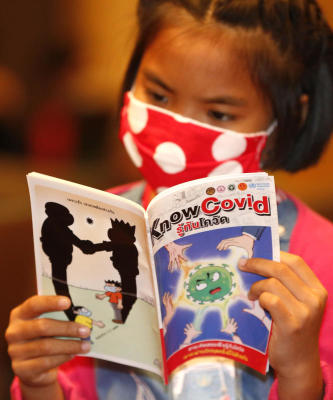 เปิดตัวหนังสือการ์ตูน “KnowCovid รู้ทันโควิด”