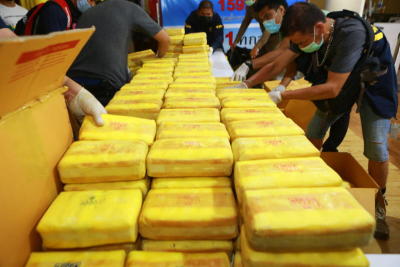 บชน.แถลงจับยา