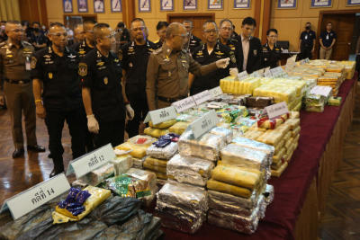 Four cases yield huge drugs haul