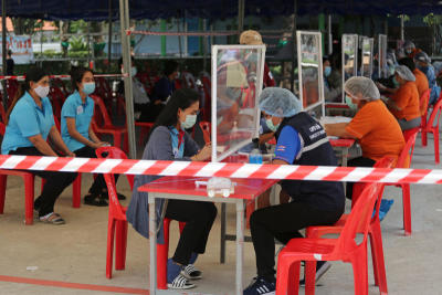 Stationed for testing