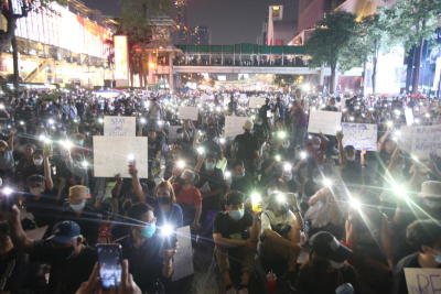 แนว​ร่วม​ธรรม​ศาสตร์​และ​การ​ชุมนุม​