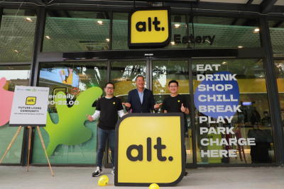 งานแถลงข่าว เปิดร้าน alt. Eatery