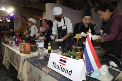 โครงการศาสตร์และศิลป์แห่งอาหารสู่การประกอบการทางธุรกิจของอาเซียน และกิจกรรมวันอาเซียน ประจำปี 2566