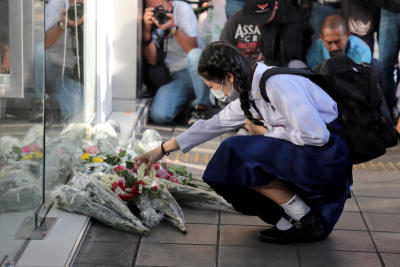เพิ่มมาตรการรักษาความปลอดภัยโรงเรียนและไว้อาลัยครูเจี๊ยบ